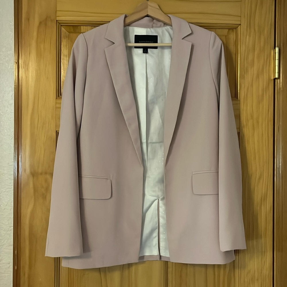 Banana Republic Light Pink Blazer